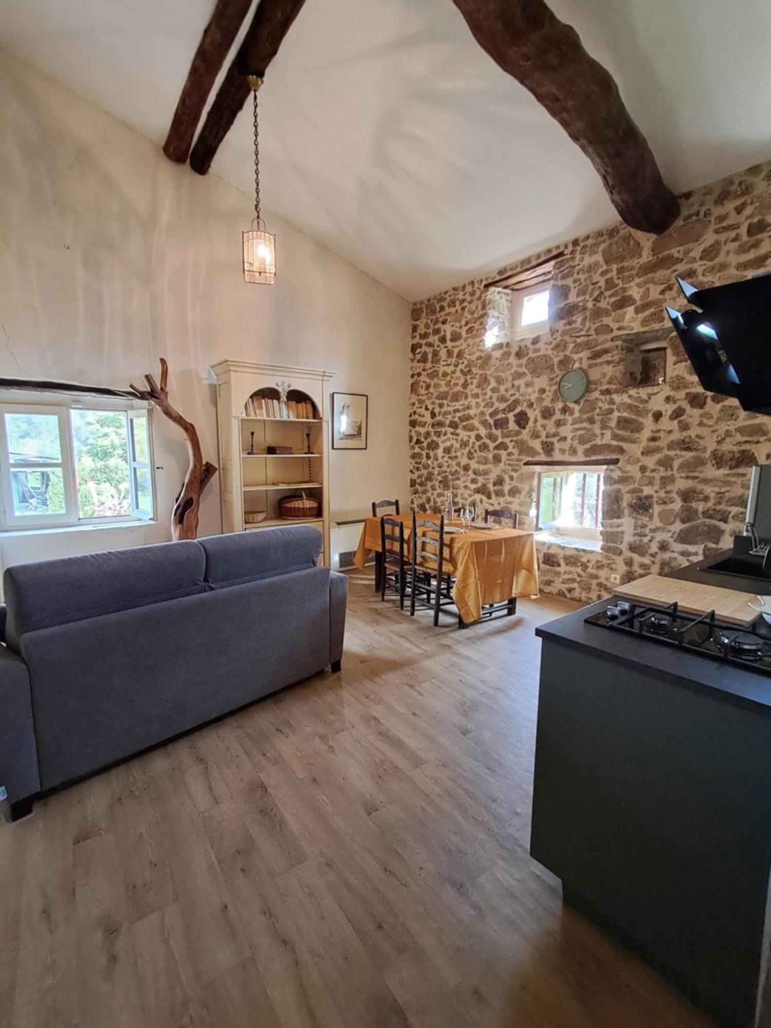Chambre D'Hote Dans Mas Proche Anduze Cevennes Avec Piscine Mialet  外观 照片